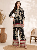 Floral Printed Rayon Short Co-ord Set