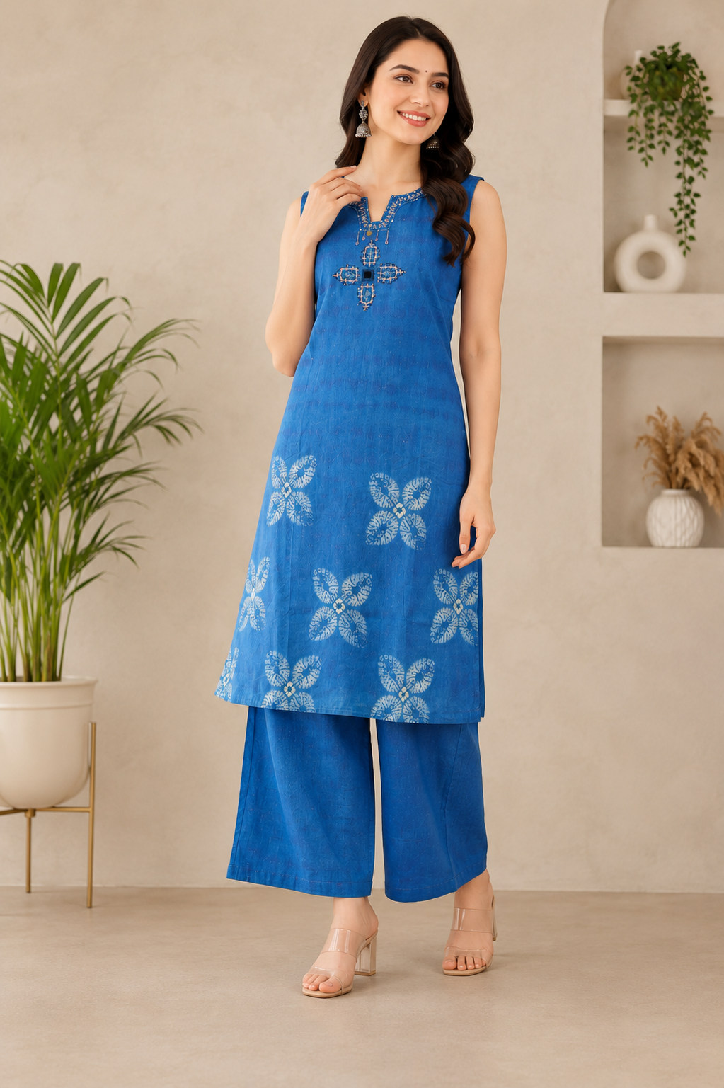 Denim Long Co-ord Set