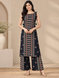 Elegant Navy Printed CO-ORD SET