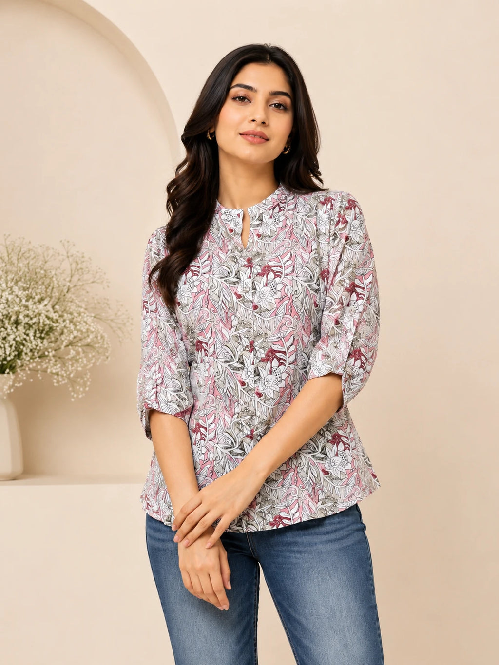 Pink Crush Tunic Top