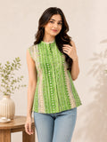 Green Sleeveless Tunic TOP